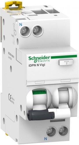 Выключатель дифференциального тока УЗО Schneider Electric Acti9 iID 2п 16А 10мА 6,0кА тип AC  картинка